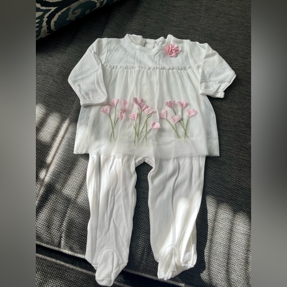NWOT Biscotti 6 month tulle one piece